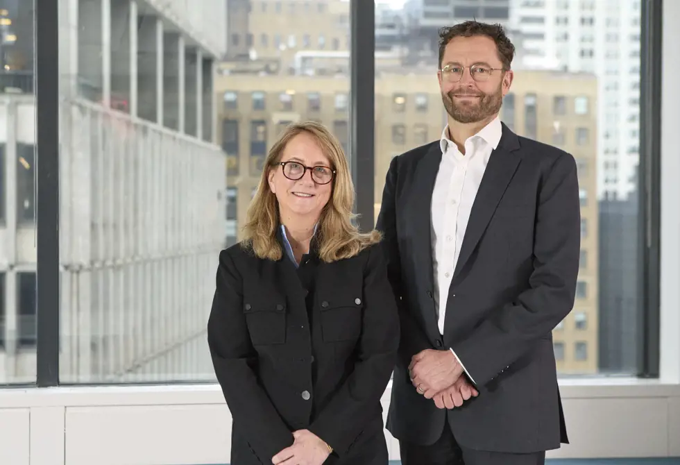 Meg Catalano, Global Managing Partner and John Bruce, Senior Partner Meg Catalano, Global Managing Partner and John Bruce, Senior Partner